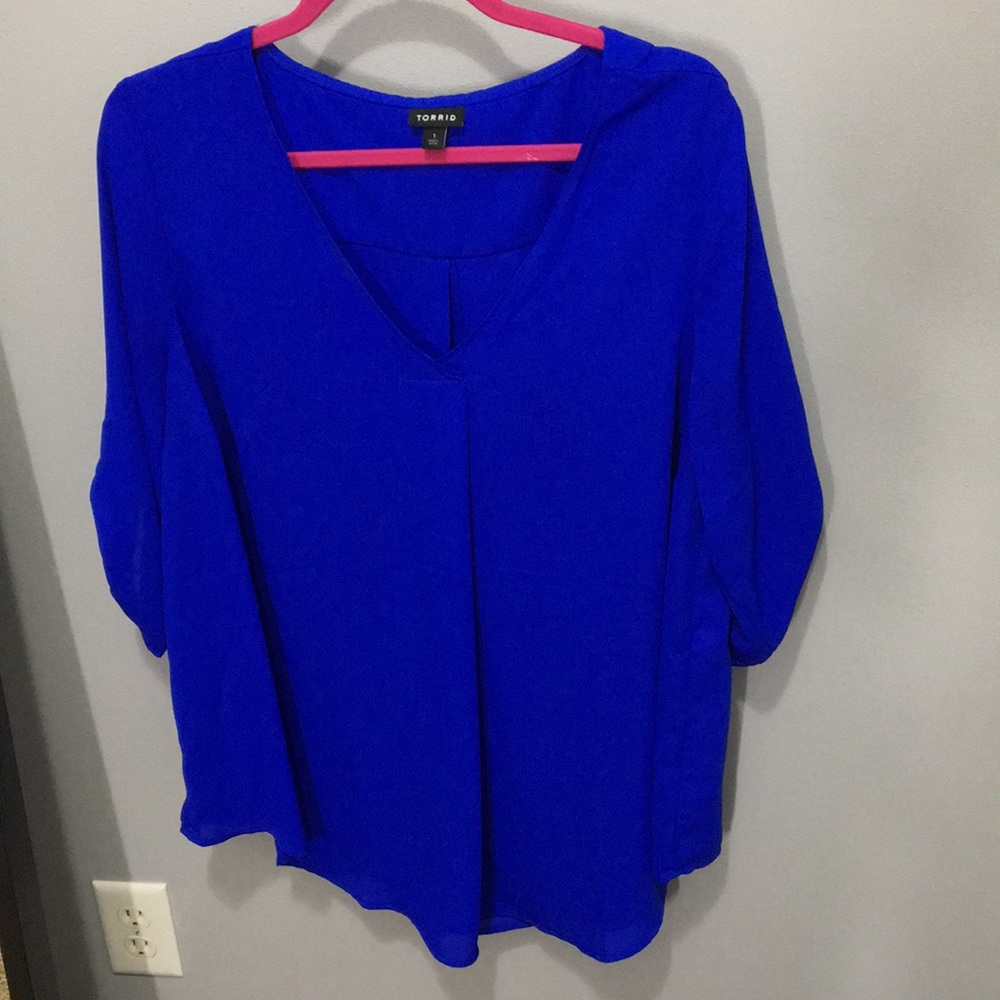 Torrid quarter sleeve blouse
